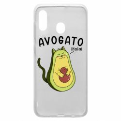 Чехол для Samsung A20 Avogato Cat - PrintSalon