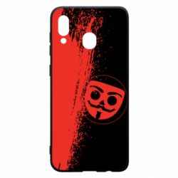 Чохол для Samsung A20 Бабл Квас червоний арт - PrintSalon