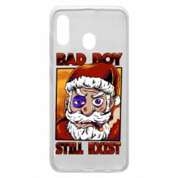 Чехол для Samsung A20 Bad Santa - PrintSalon