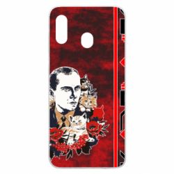 Чохол для Samsung A20 Батько наш Бандера Мяу! - PrintSalon