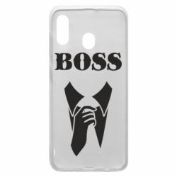 Чехол для Samsung A20 Boss Costume - PrintSalon