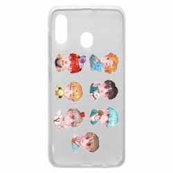 Чехол для Samsung A20 BTS cute boys - PrintSalon