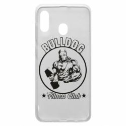 Чехол для Samsung A20 Bulldog Fitness Club - PrintSalon