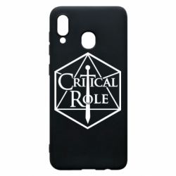 Чехол для Samsung A20 Critical Role - PrintSalon