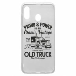 Чехол для Samsung A20 Custom old truck - PrintSalon