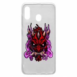 Чехол для Samsung A20 Darth Maul Japanese mask - PrintSalon