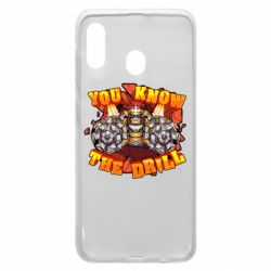 Чехол для Samsung A20 Deep Rock Galactic You know The drill - PrintSalon