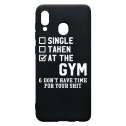 Чехол для Samsung A20 DON'T HAVE TIME FOR YOUR SHIT - PrintSalon