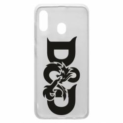 Чехол для Samsung A20 Dungeons s Dragons logo - PrintSalon
