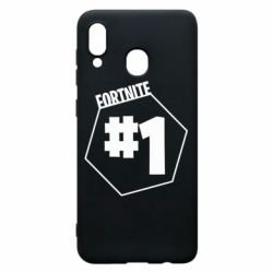 Чехол для Samsung A20 Fortnight number 1 - PrintSalon