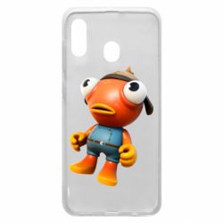 Чехол для Samsung A20 Fortnite карасик - PrintSalon