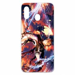 Чехол для Samsung A20 Genshin Impact: Childe - PrintSalon