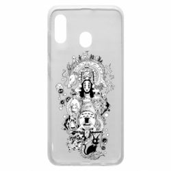 Чехол для Samsung A20 Герои Хаяо Миядзаки - PrintSalon