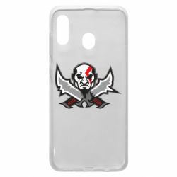 Чехол для Samsung A20 God of war Kratos vector - PrintSalon