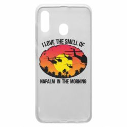 Чехол для Samsung A20 I love the smell napalm, in the morning - PrintSalon