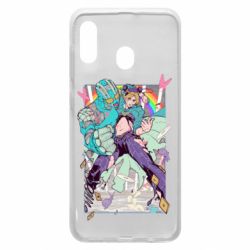 Чехол для Samsung A20 Jojo's bizzare poster - PrintSalon