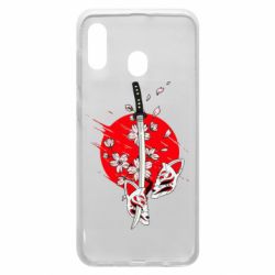 Чохол для Samsung A20 katana in sakura - PrintSalon