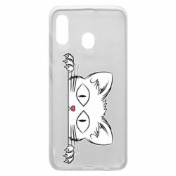 Чехол для Samsung A20 Котейка - PrintSalon