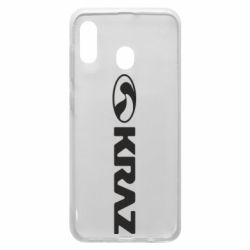 Чехол для Samsung A20 КРаЗ логотип - PrintSalon