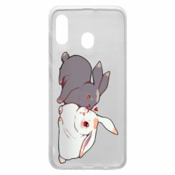 Чехол для Samsung A20 Кролики Вэй и Лань - PrintSalon