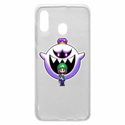 Чохол для Samsung A20 Luigi and King Boo - PrintSalon