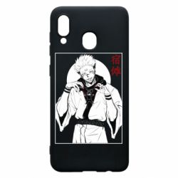 Чехол для Samsung A20 Магическая битва аниме - PrintSalon