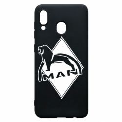 Чехол для Samsung A20 Man Art - PrintSalon