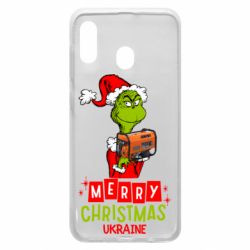 Чохол для Samsung A20 З Різдвом Христовим Україно-Грінч і Генератор - PrintSalon