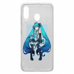 Чехол для Samsung A20 Miku art - PrintSalon
