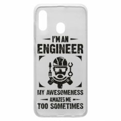 Чехол для Samsung A20 My awesomeness amazes me too sometimes - PrintSalon