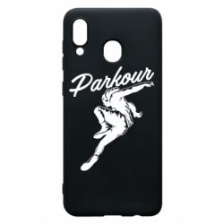 Чохол для Samsung A20 Parkour and jump - PrintSalon