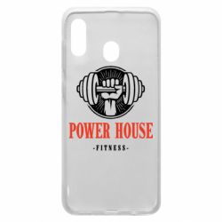 Чехол для Samsung A20 Powerhouse fitness - PrintSalon
