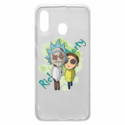 Чехол для Samsung A20 Rick and Morty voodoo doll - PrintSalon