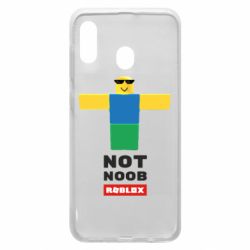 Чехол для Samsung A20 Roblox Not Noob - PrintSalon