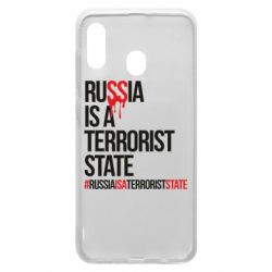 Чехол для Samsung A20 Russia is a terrorist - PrintSalon