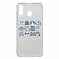 Чехол для Samsung A20 Star wars icons - PrintSalon