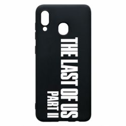 Чехол для Samsung A20 The last of us part 2 logo - PrintSalon