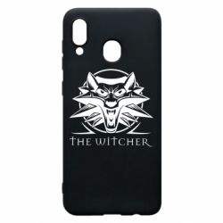 Чехол для Samsung A20 The witcher wolf - PrintSalon