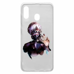 Чехол для Samsung A20 Tokio Ghoul Kaneki - PrintSalon