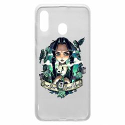 Чехол для Samsung A20 Уэнздей арт - PrintSalon