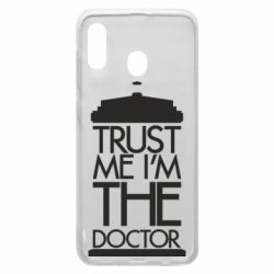 Чехол для Samsung A20 Верь мне я доктор Тардис - PrintSalon
