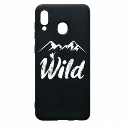 Чехол для Samsung A20 Wild - PrintSalon