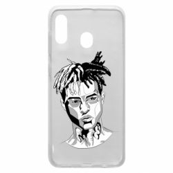 Чехол для Samsung A20 XXXTentacion Monochrome Art - PrintSalon
