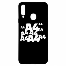 Чехол для Samsung A20s A4 Pattern - PrintSalon