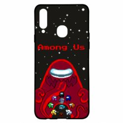 Чохол для Samsung A20s Among us pixels - PrintSalon