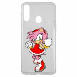 Чохол для Samsung A20s Amy Rose with smile-PrintSalon Чохол для Samsung A20s Amy Rose with smile