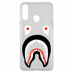 Чехол для Samsung A20s Bape shark logo - PrintSalon
