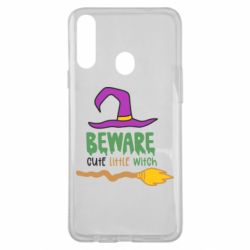 Чехол для Samsung A20s Beware cute little witch-PrintSalon Чехол для Samsung A20s Beware cute little witch