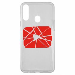 Чехол для Samsung A20s Broken - PrintSalon