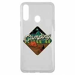 Чехол для Samsung A20s Camping and forest - PrintSalon